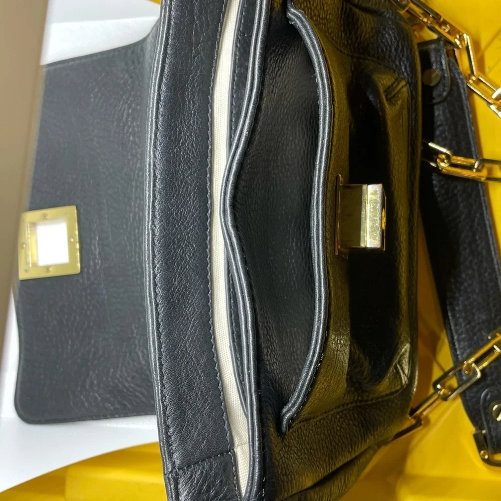 Tory Burch Black Leather Crossbody Bag